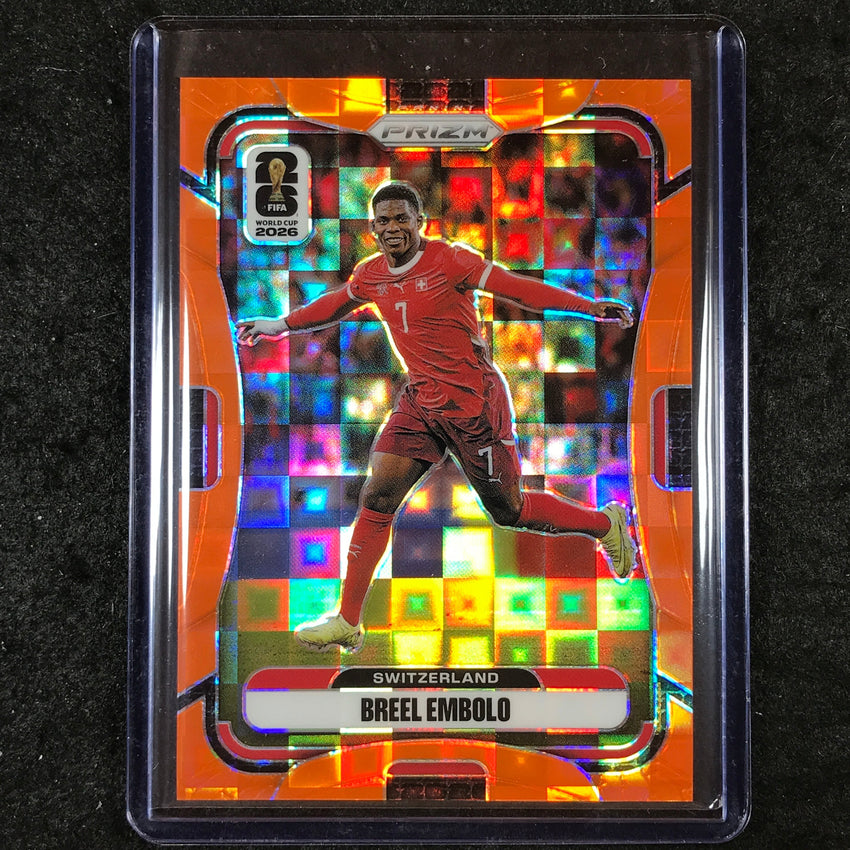 2026 Prizm FIFA World Cup BREEL EMBOLO Orange Pandora /215 #420