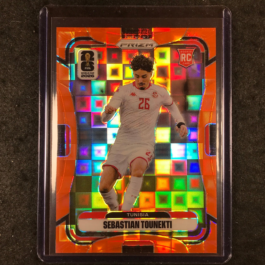 2026 Prizm FIFA World Cup SEBASTIAN TOUNEKTI Rookie Orange Pandora /215 #427