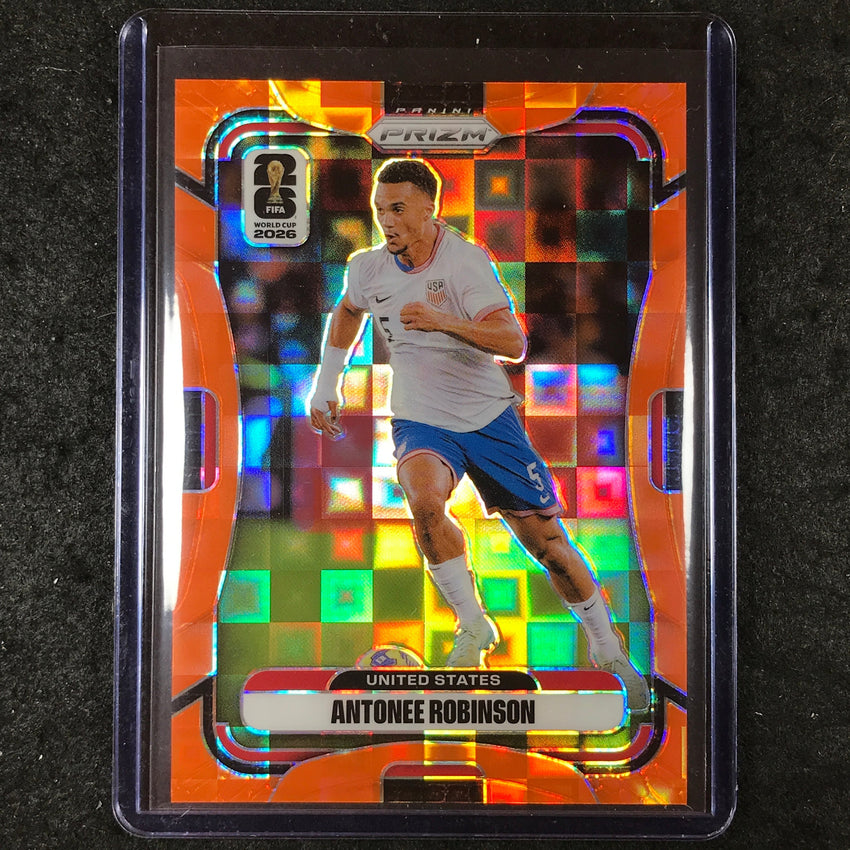 2026 Prizm FIFA World Cup ANTONEE ROBINSON Orange Pandora /215 #437