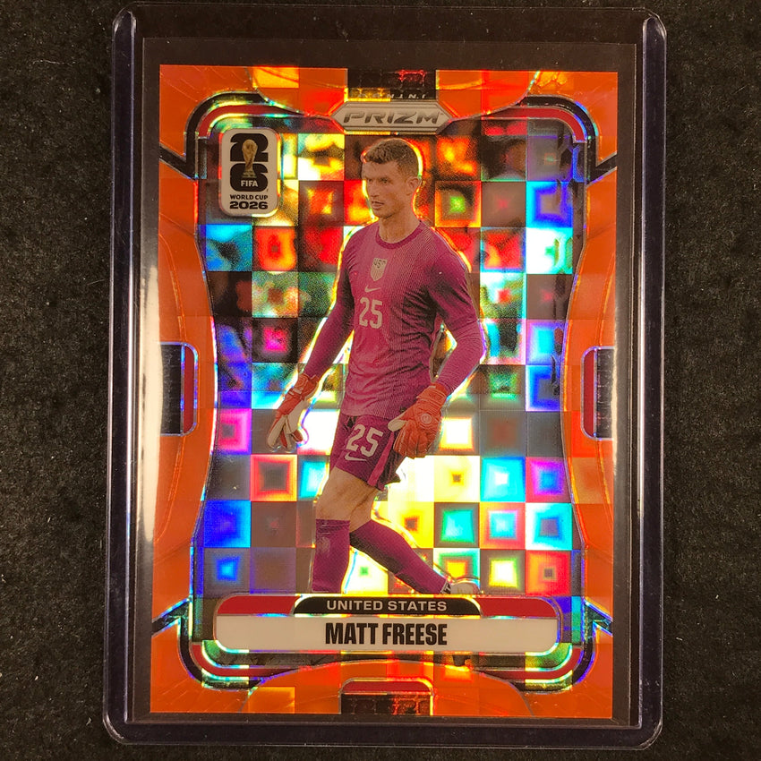 2026 Prizm FIFA World Cup MATT FREESE Orange Pandora /215 #439