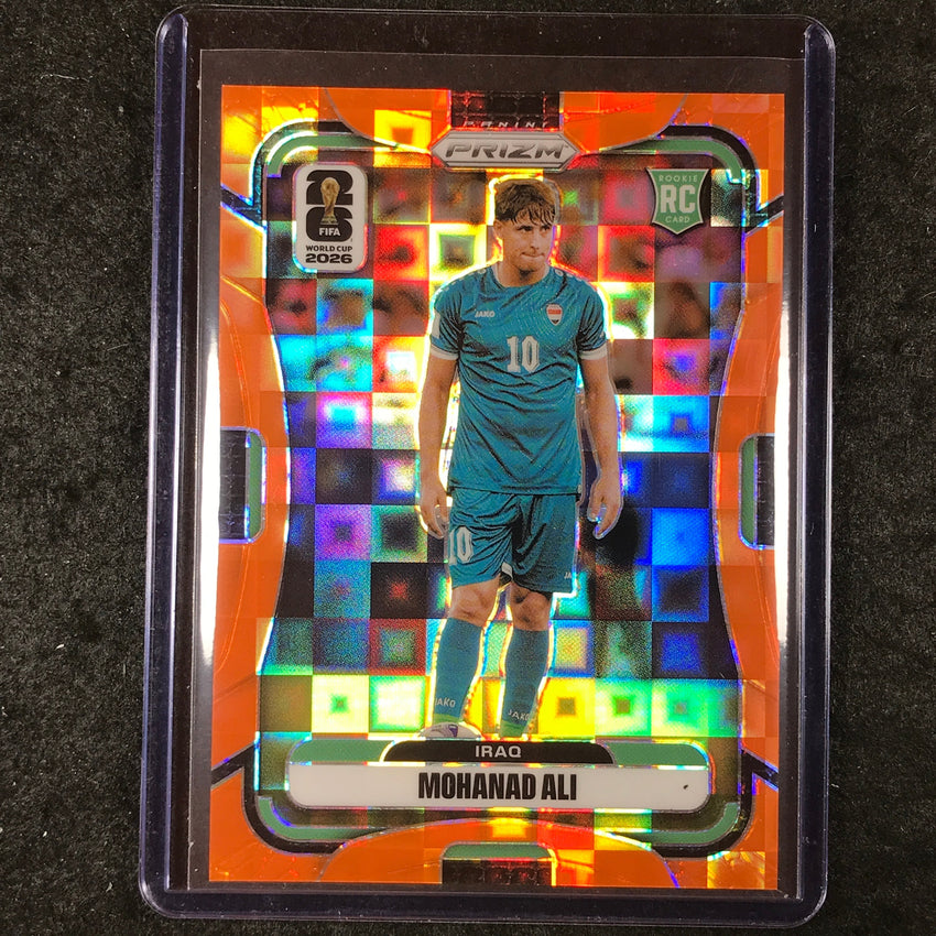 2026 Prizm FIFA World Cup MOHANAD ALI Rookie Orange Pandora /215 #456
