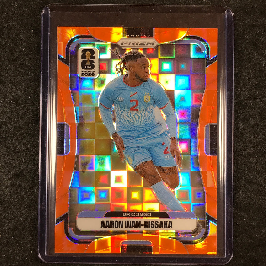 2026 Prizm FIFA World Cup AARON WAN-BISSAKA Orange Pandora /215 #461