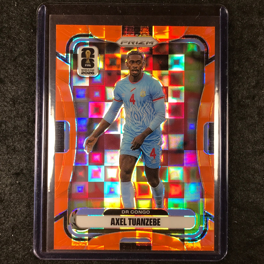 2026 Prizm FIFA World Cup AXEL TUANZEBE Orange Pandora /215 #466