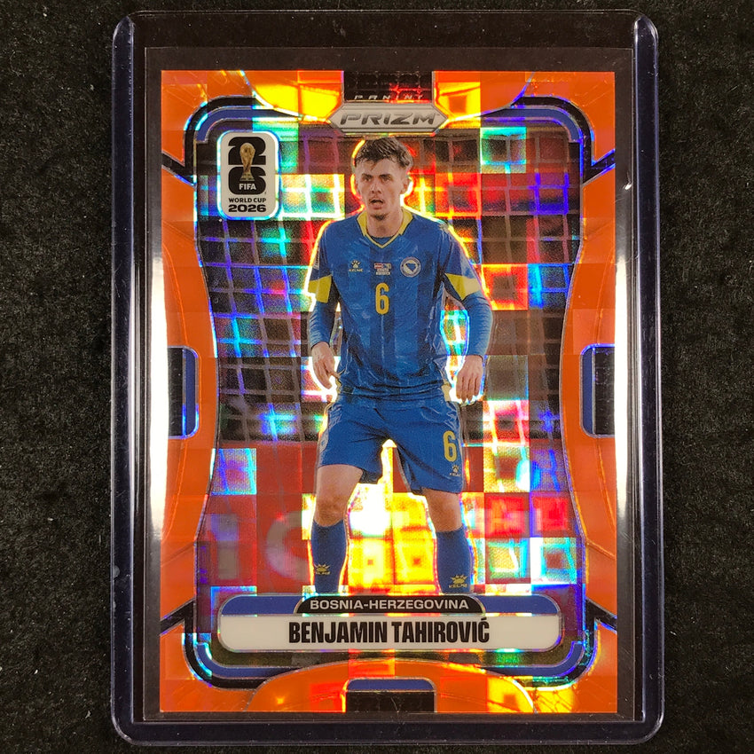 2026 Prizm FIFA World Cup BENJAMIN TAHIROVIC Orange Pandora /215 #472