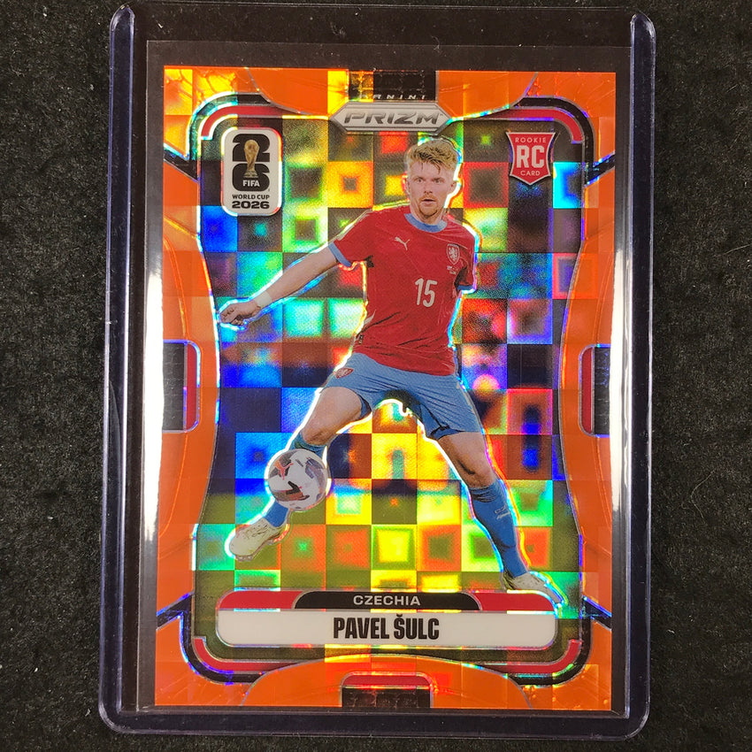 2026 Prizm FIFA World Cup PAVEL SULC Rookie Orange Pandora /215 #482