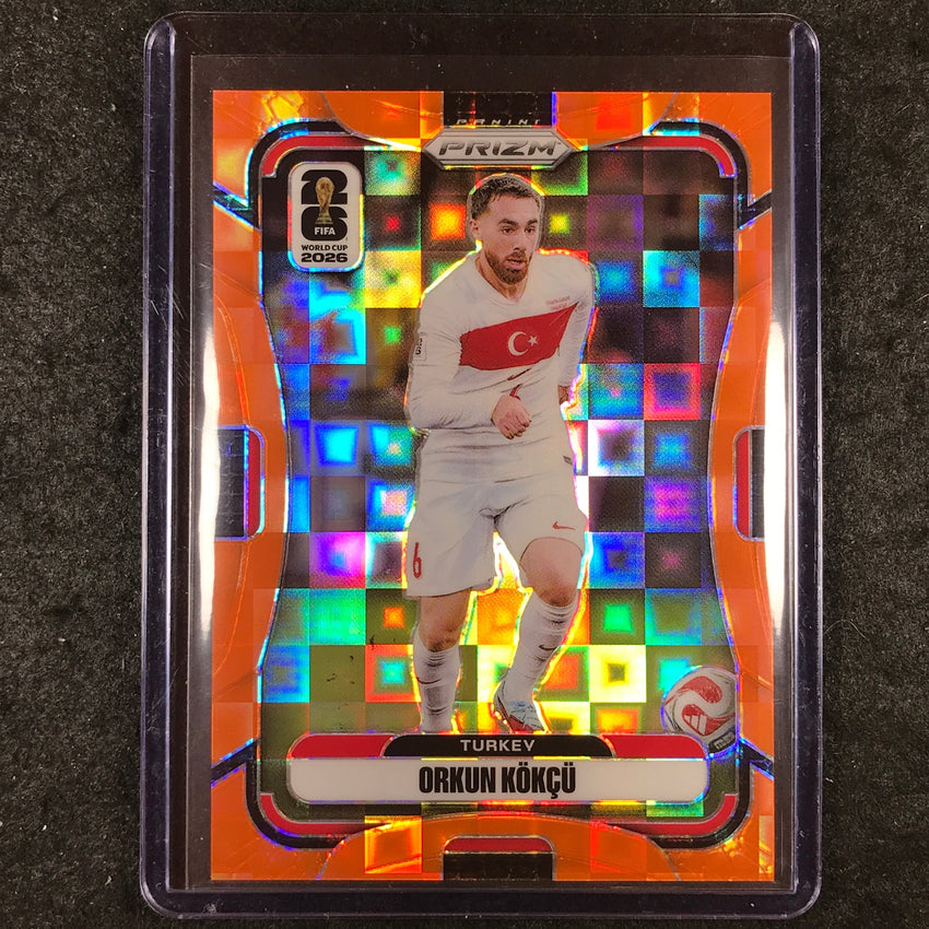 2026 Prizm FIFA World Cup ORKUN KOKCU Orange Pandora /215 #485