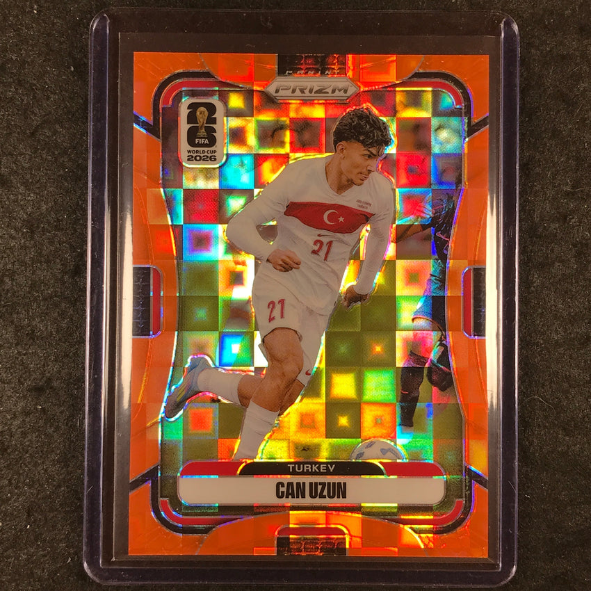 2026 Prizm FIFA World Cup CAN UZUN Orange Pandora /215 #490
