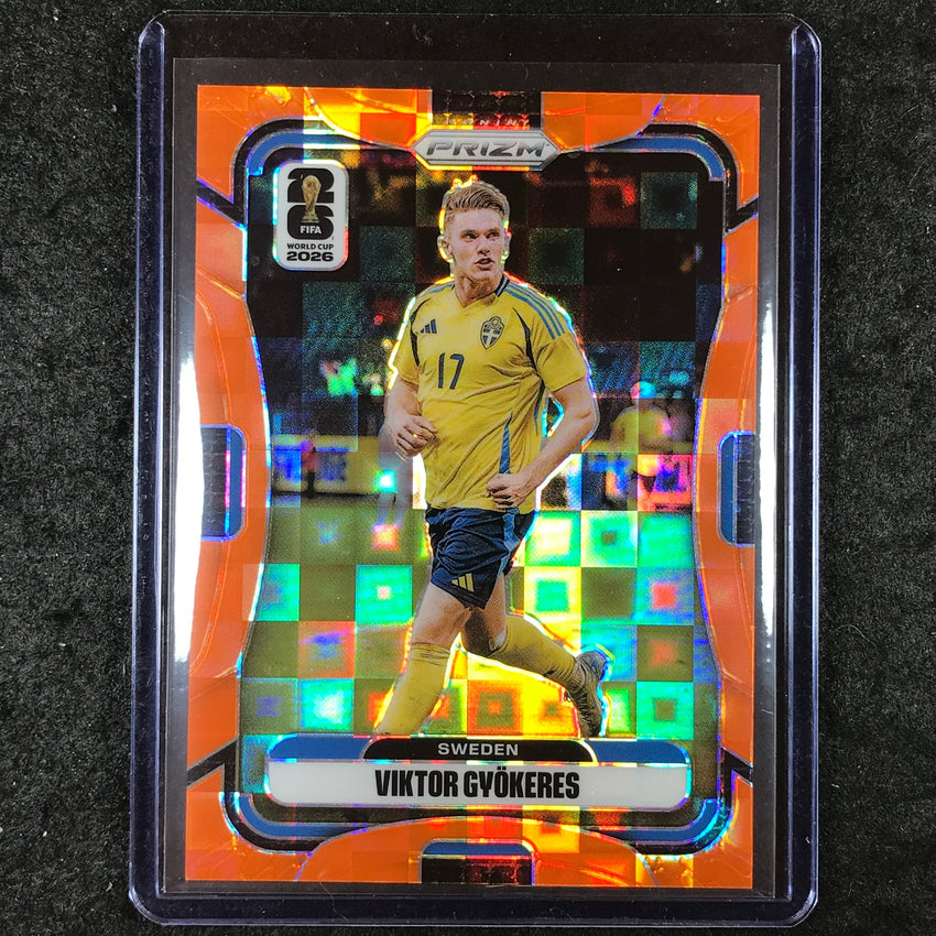 2026 Prizm FIFA World Cup VIKTOR GYOKERES Orange Pandora /215 #495