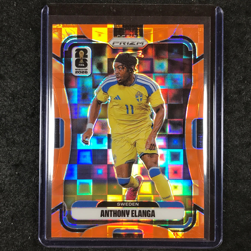 2026 Prizm FIFA World Cup ANTHONY ELANGA Orange Pandora /215 #499