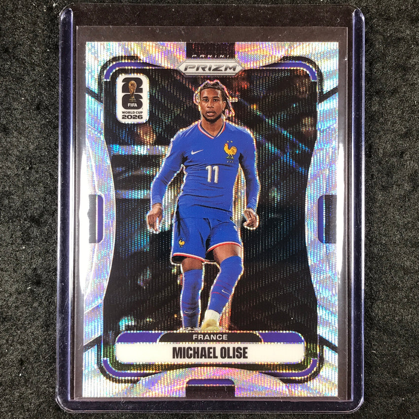 2026 Prizm FIFA World Cup MICHAEL OLISE Base Wave #27