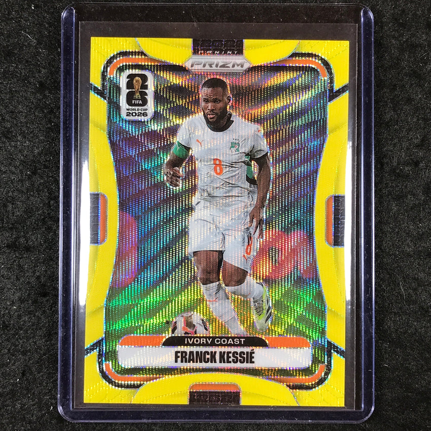 2026 Prizm FIFA World Cup FRANCK KESSIE Yellow Wave /180 #251