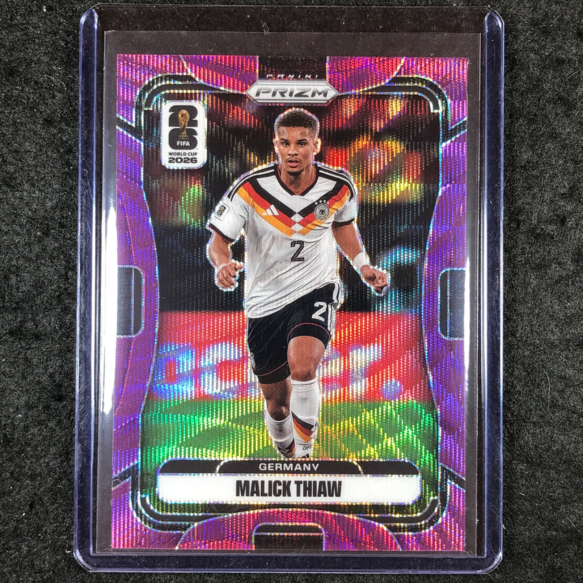 2026 Prizm FIFA World Cup MALICK THIAW Purple Wave 68/95 #45