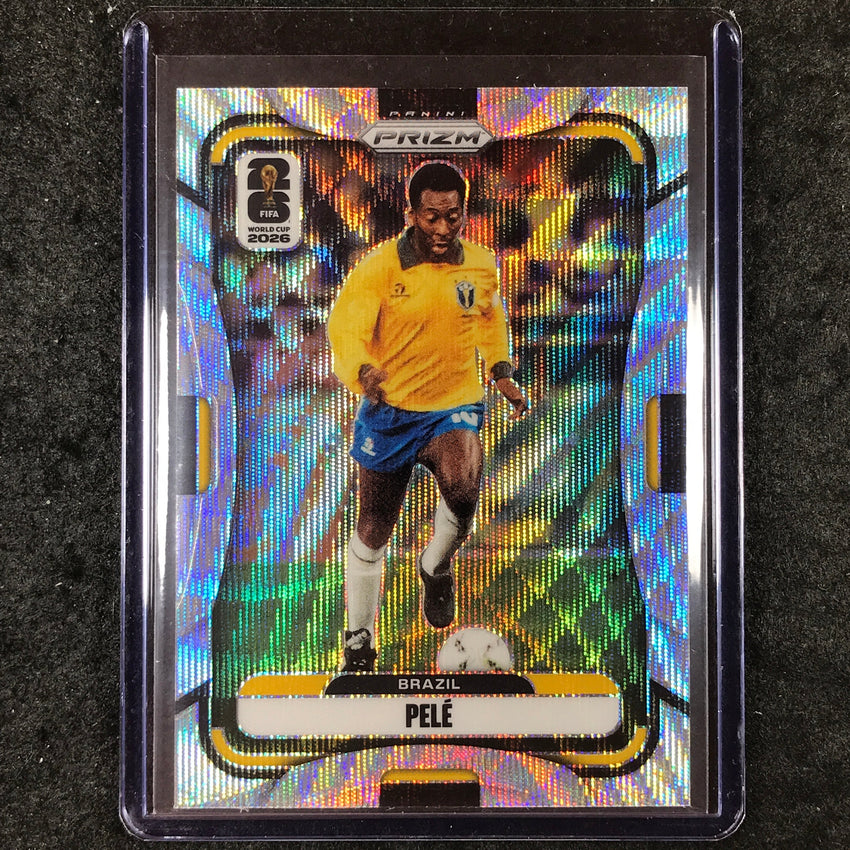 2026 Prizm FIFA World Cup PELE Base Wave #96