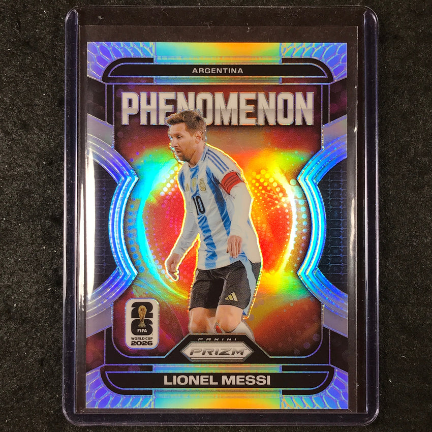 2026 Prizm FIFA World Cup LIONEL MESSI Phenomenon Silver #19