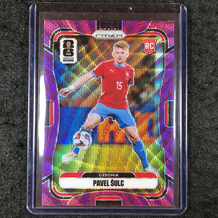 2026 Prizm FIFA World Cup PAVEL SULC Rookie Purple Wave 44/95 #482