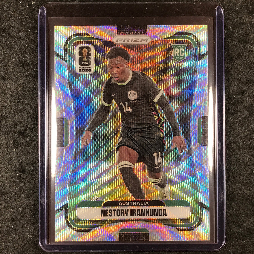 2026 Prizm FIFA World Cup NESTORY IRANKUNDA Rookie Base Wave #137