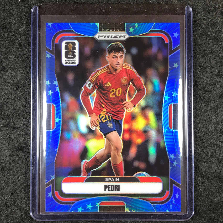 2026 Prizm FIFA World Cup PEDRI Old Glory 30/94 #80