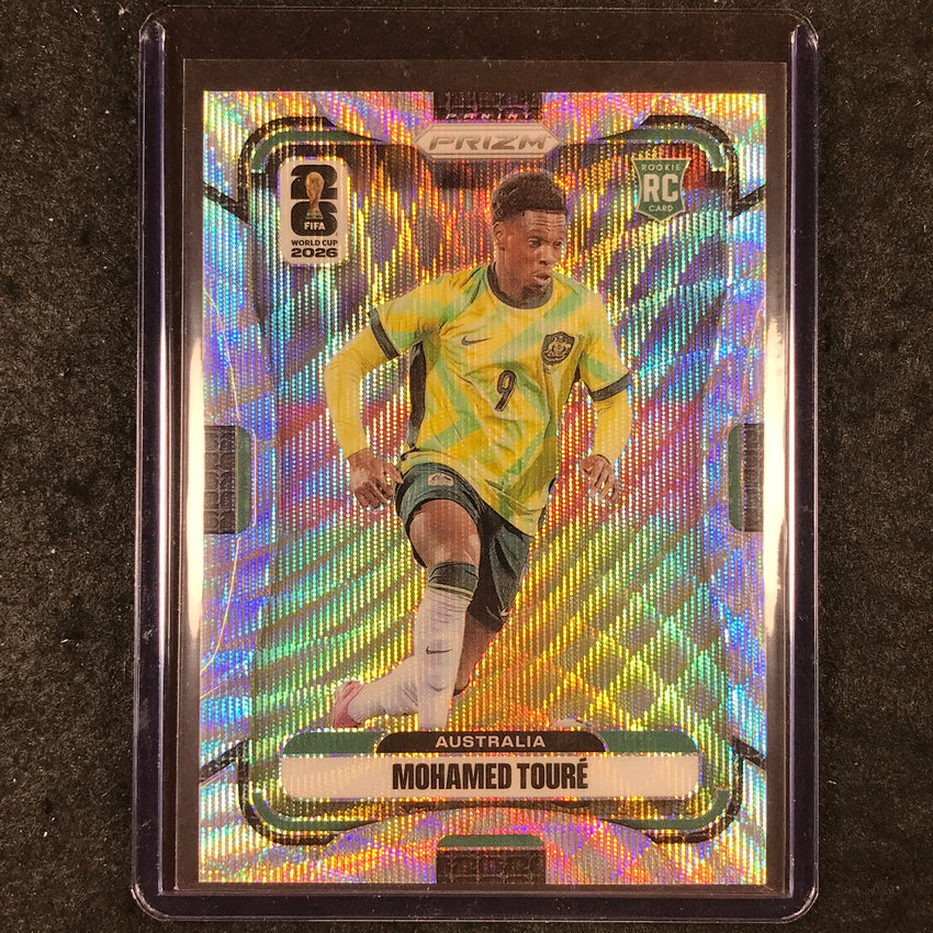 2026 Prizm FIFA World Cup MOHAMED TOURE Rookie Base Wave #138