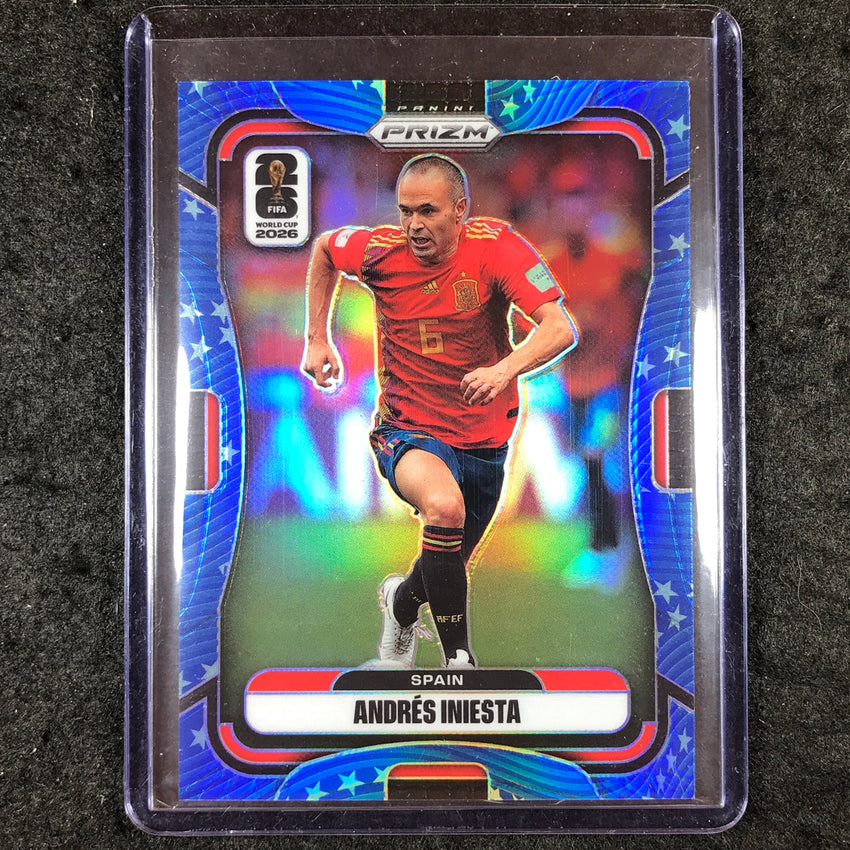 2026 Prizm FIFA World Cup ANDRES INIESTA Old Glory 64/94 #84