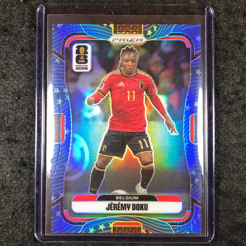 2026 Prizm FIFA World Cup JEREMY DOKU Old Glory 57/94 #152