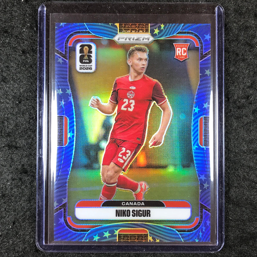 2026 Prizm FIFA World Cup NIKO SIGUR Rookie Old Glory 36/94 #171
