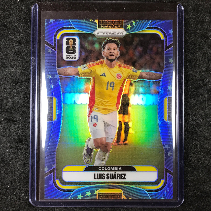 2026 Prizm FIFA World Cup LUIS SUAREZ Old Glory 24/94 #186