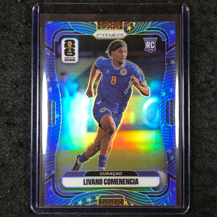 2026 Prizm FIFA World Cup LIVANO COMENENCIA Rookie Old Glory 5/94 #204