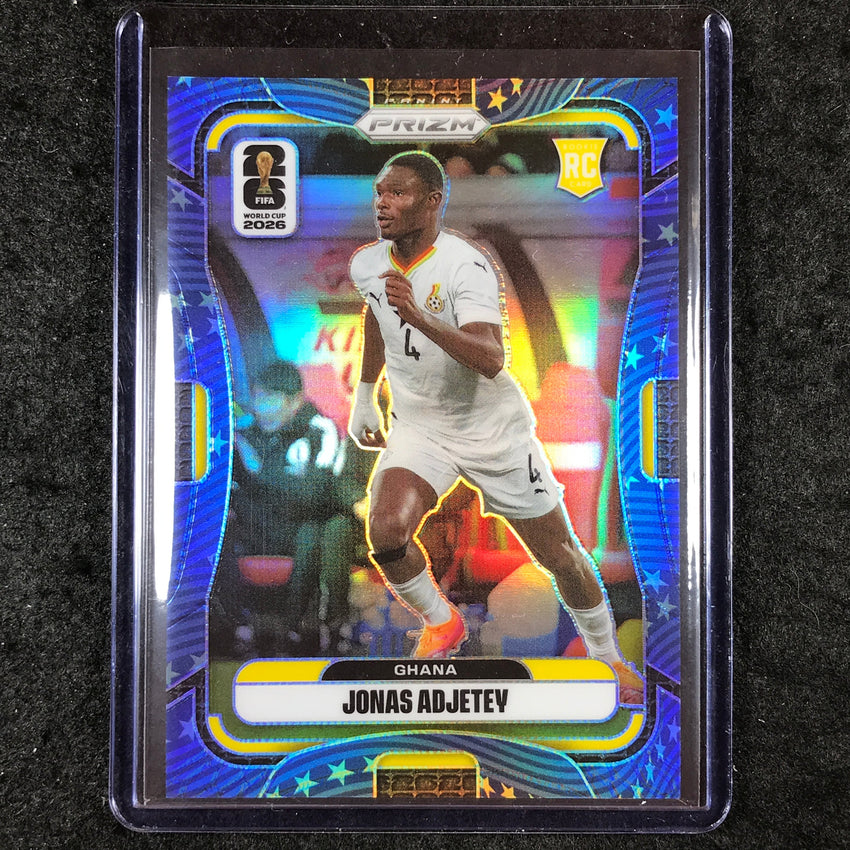 2026 Prizm FIFA World Cup JONAS ADJETEY Rookie Old Glory 66/94 #233