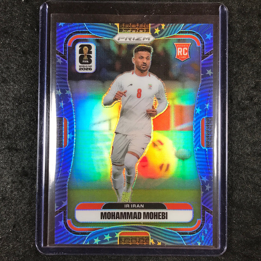 2026 Prizm FIFA World Cup MOHAMMAD MOHEBI Rookie Old Glory 22/94 #246
