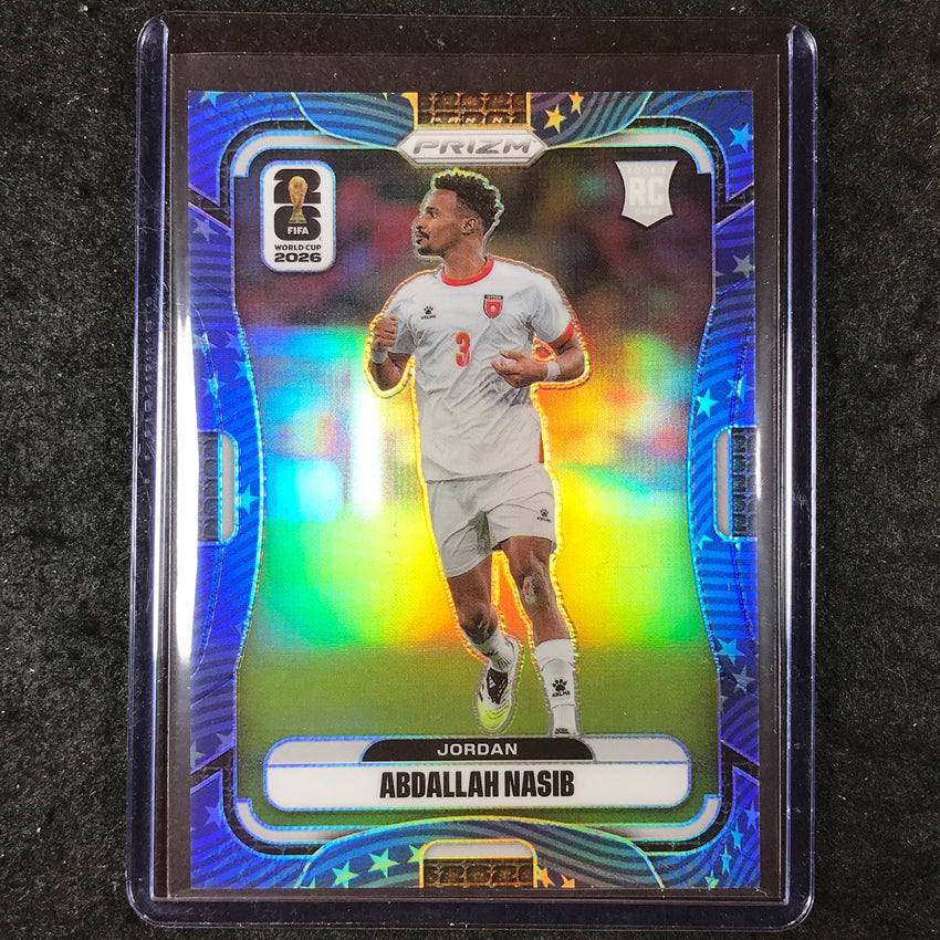 2026 Prizm FIFA World Cup ABDALLAH NASIB Rookie Old Glory 77/94 #271