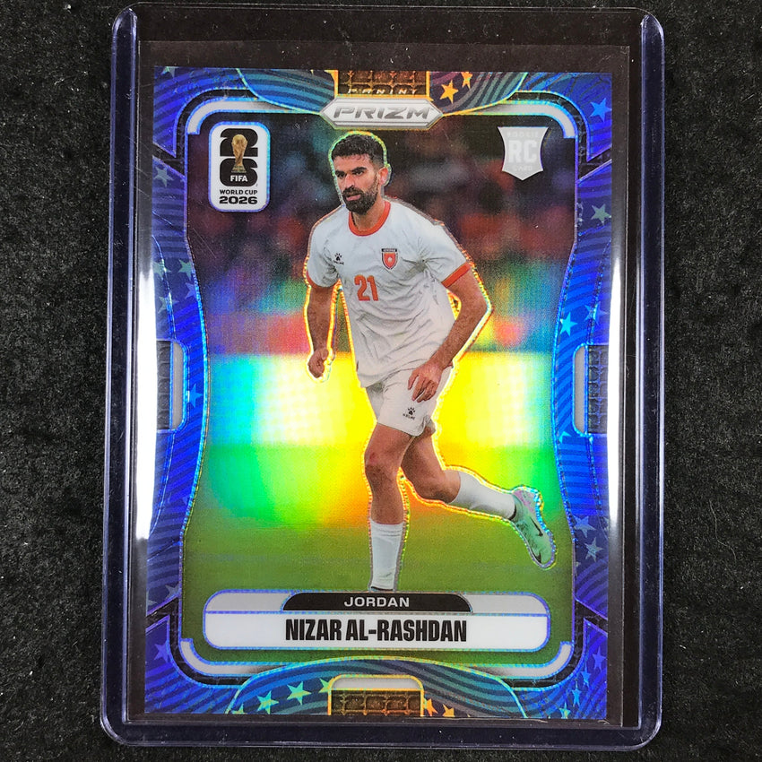 2026 Prizm FIFA World Cup NIZAR AL-RASHDAN Rookie Old Glory 2/94 #275