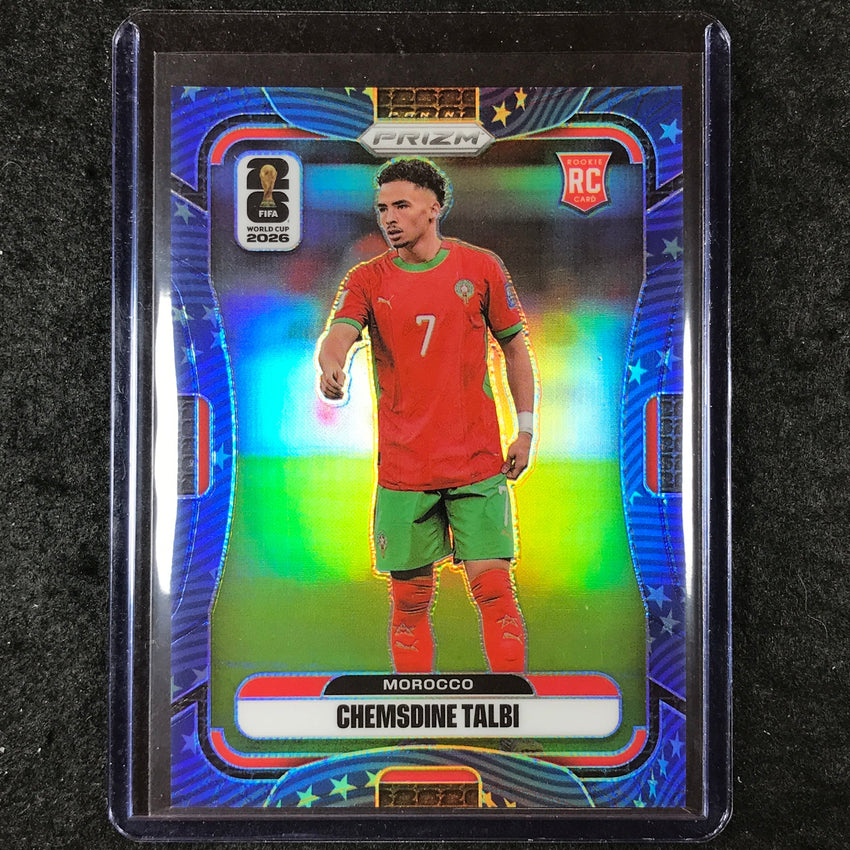 2026 Prizm FIFA World Cup CHEMSDINE TALBI Rookie Old Glory 64/94 #298