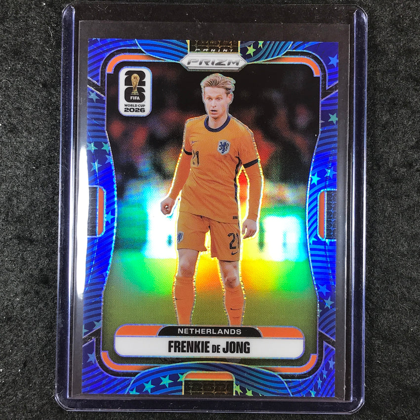 2026 Prizm FIFA World Cup FRENKIE DE JONG Old Glory 64/94 #311