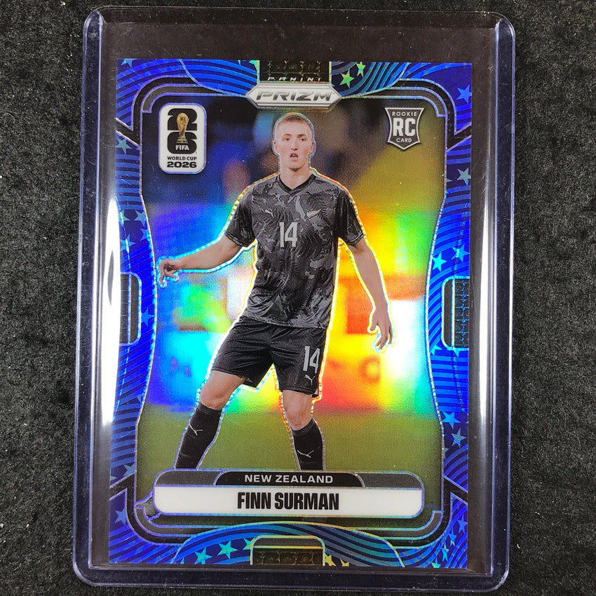 2026 Prizm FIFA World Cup FINN SURMAN Rookie Old Glory 43/94 #323