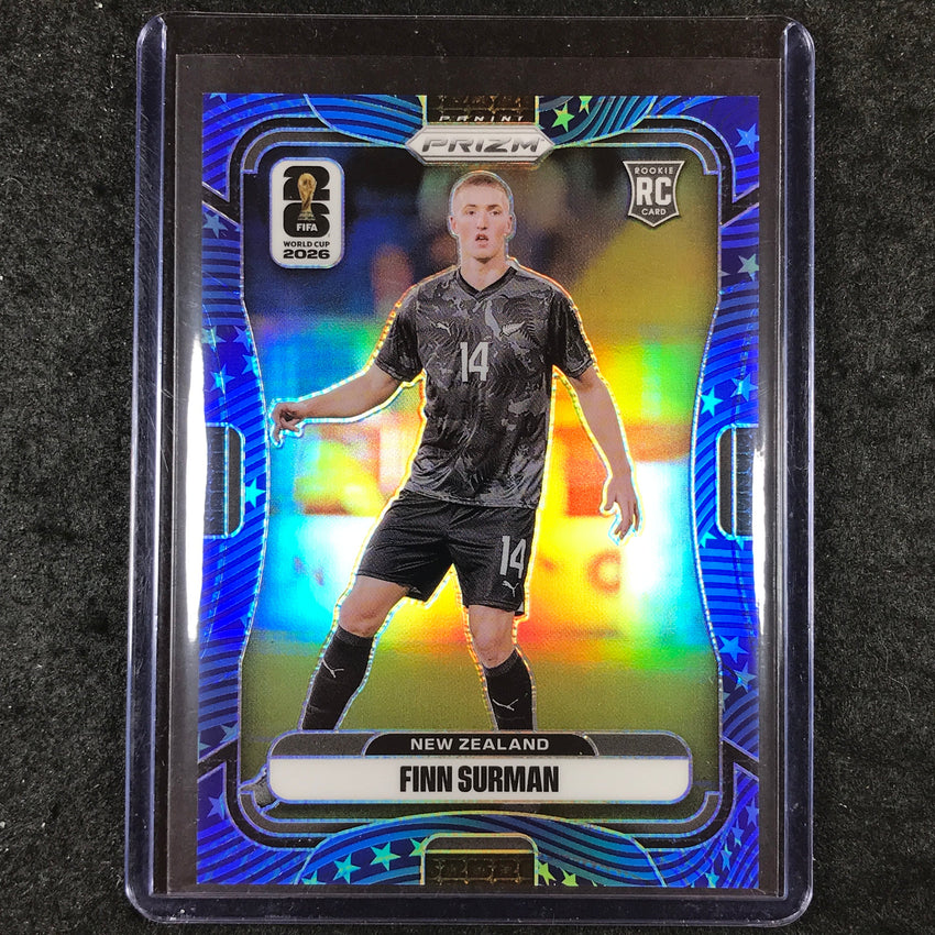 2026 Prizm FIFA World Cup FINN SURMAN Rookie Old Glory 22/94 #323