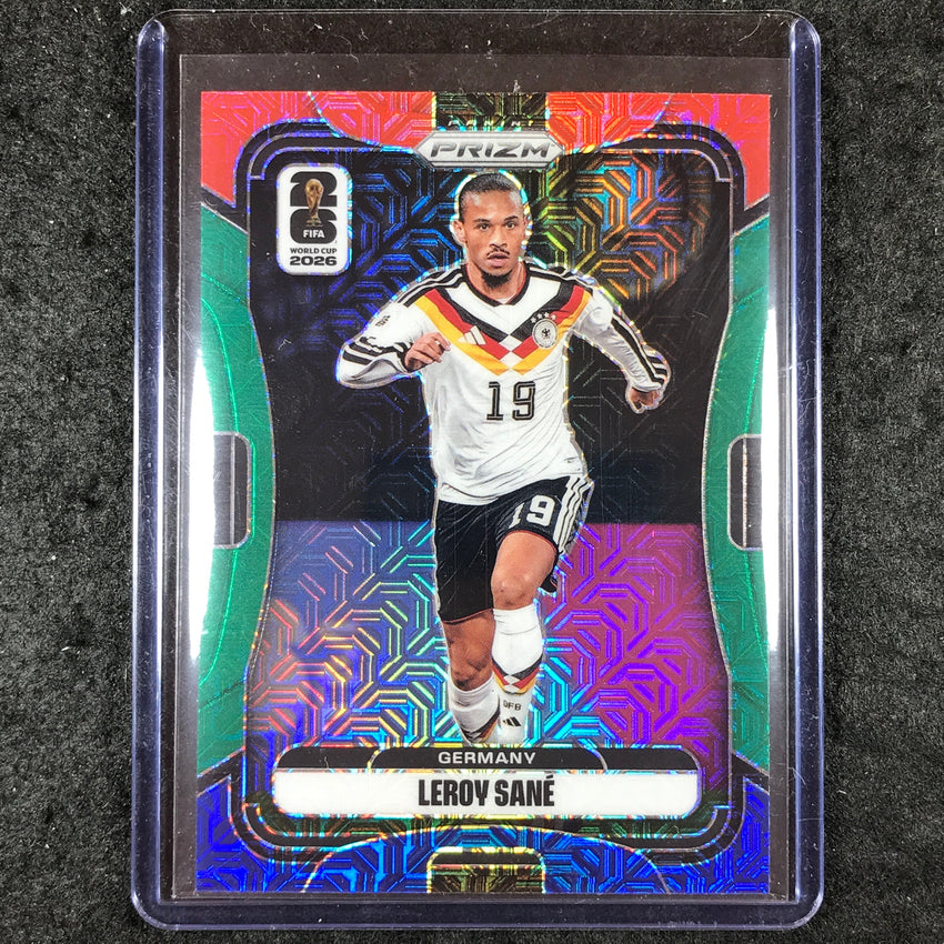 2026 Prizm FIFA World Cup LEROY SANE Base RGB Mojo #57