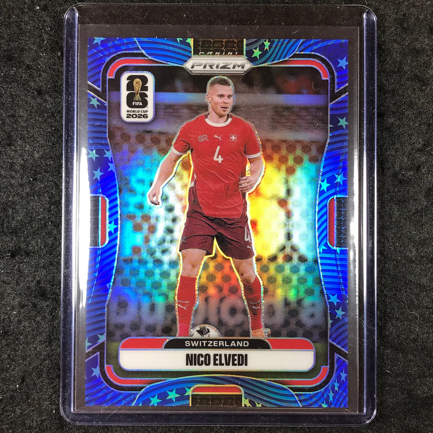 2026 Prizm FIFA World Cup NICO ELVEDI Old Glory 21/94 #423