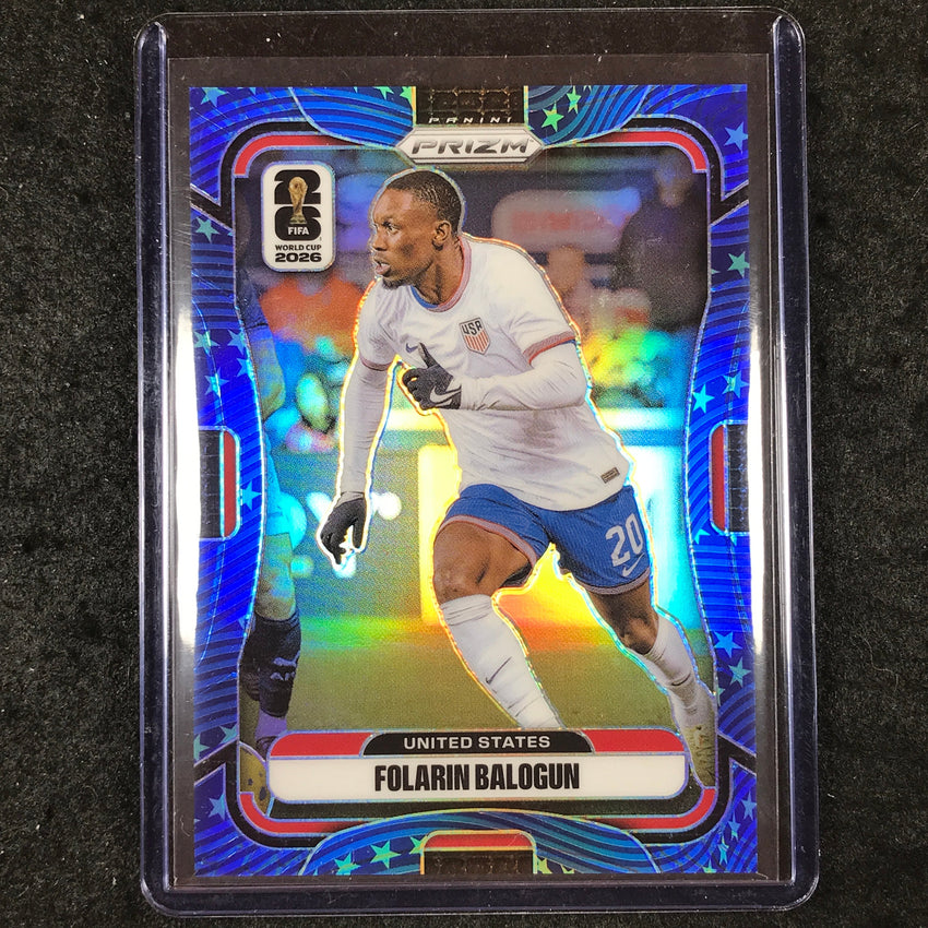 2026 Prizm FIFA World Cup FOLARIN BALOGUN Old Glory 12/94 #438