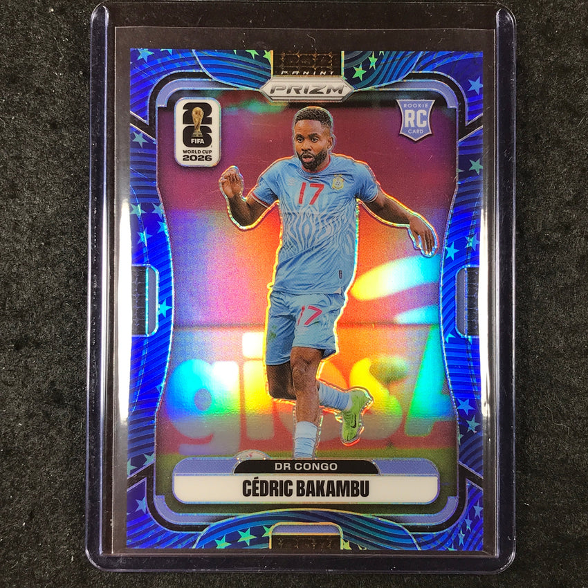 2026 Prizm FIFA World Cup CEDRIC BAKAMBU Rookie Old Glory 67/94 #464