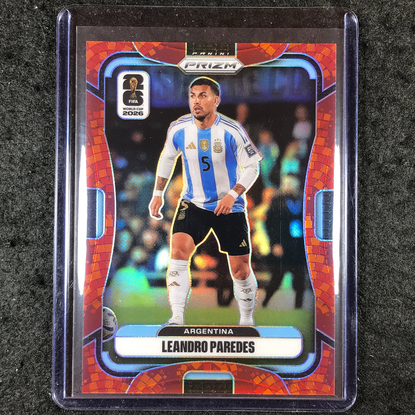 2026 Prizm FIFA World Cup LEANDRO PAREDES Maple Leaf 72/86 #7