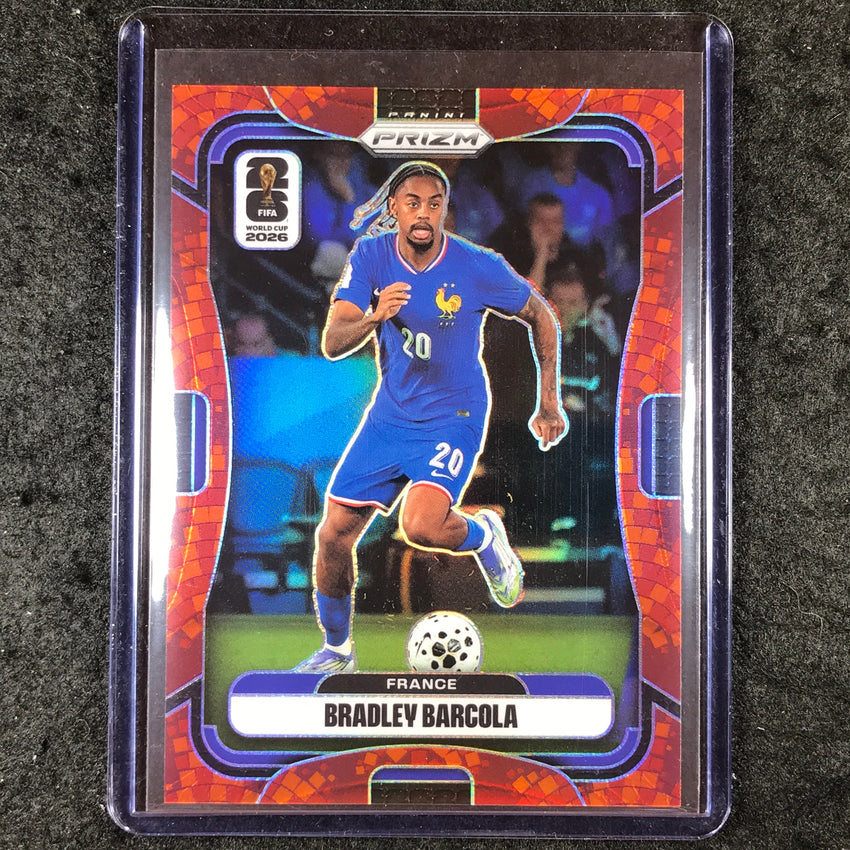 2026 Prizm FIFA World Cup BRADLEY BARCOLA Maple Leaf 48/86 #28