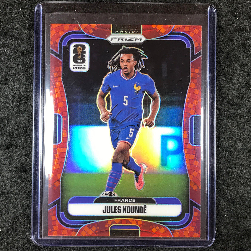 2026 Prizm FIFA World Cup JULES KOUNDE Maple Leaf 45/86 #41