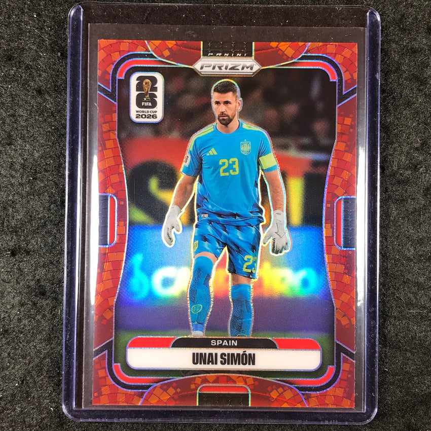 2026 Prizm FIFA World Cup UNAI SIMON Maple Leaf 69/86 #64