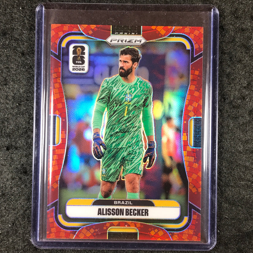 2026 Prizm FIFA World Cup ALISSON BECKER Maple Leaf 16/86 #89