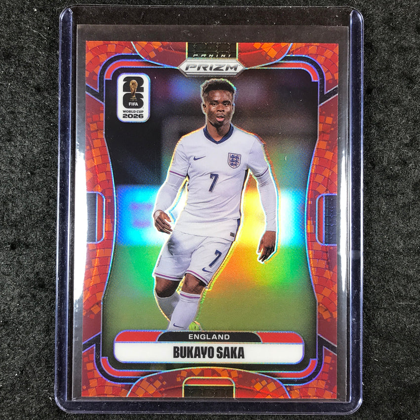 2026 Prizm FIFA World Cup BUKAYO SAKA Maple Leaf 44/86 #100
