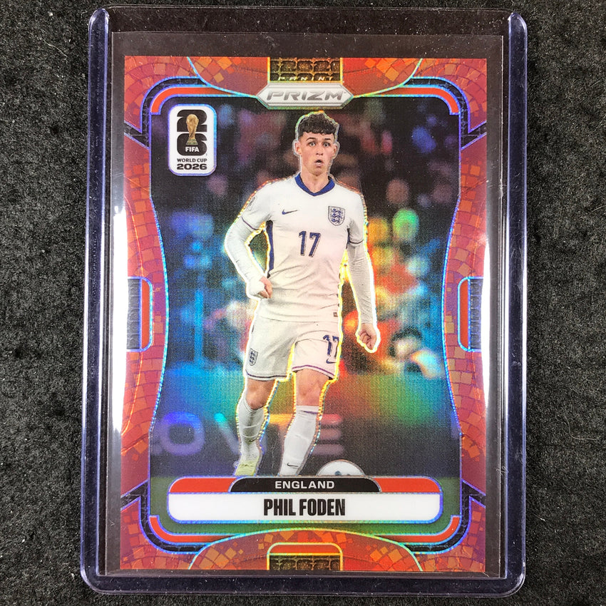 2026 Prizm FIFA World Cup PHIL FODEN Maple Leaf 44/86 #107