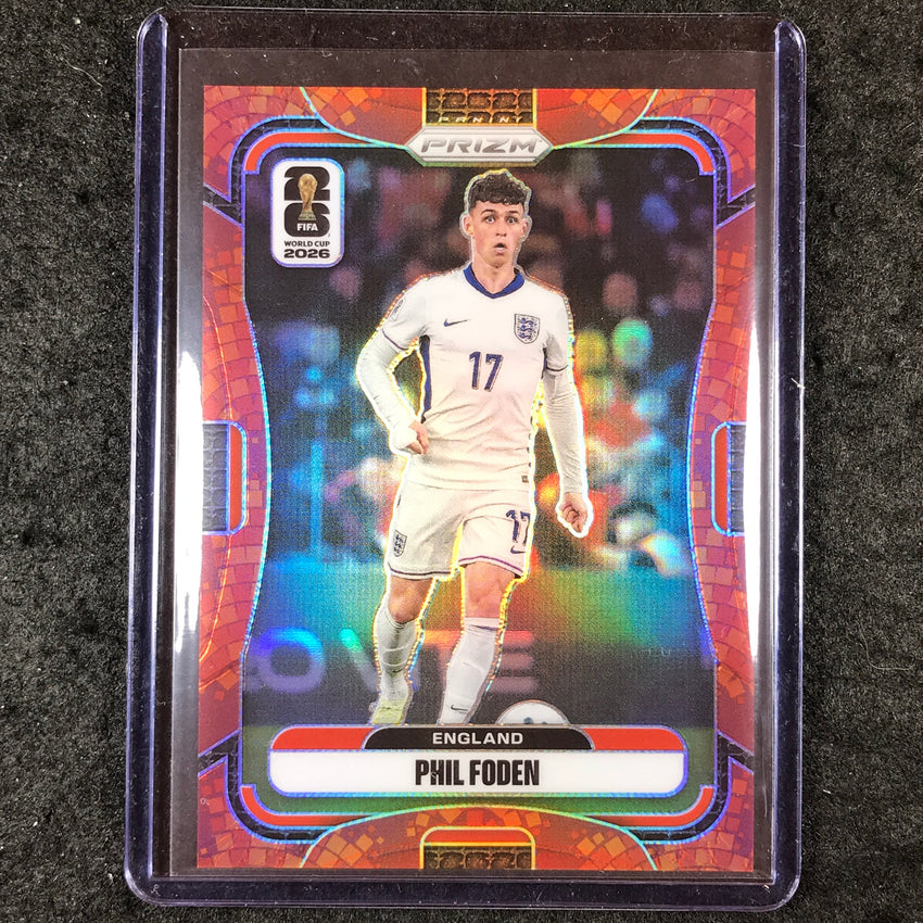2026 Prizm FIFA World Cup PHIL FODEN Maple Leaf 26/86 #107