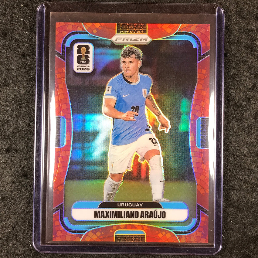 2026 Prizm FIFA World Cup MAXIMILIANO ARAUJO Maple Leaf 21/86 #118