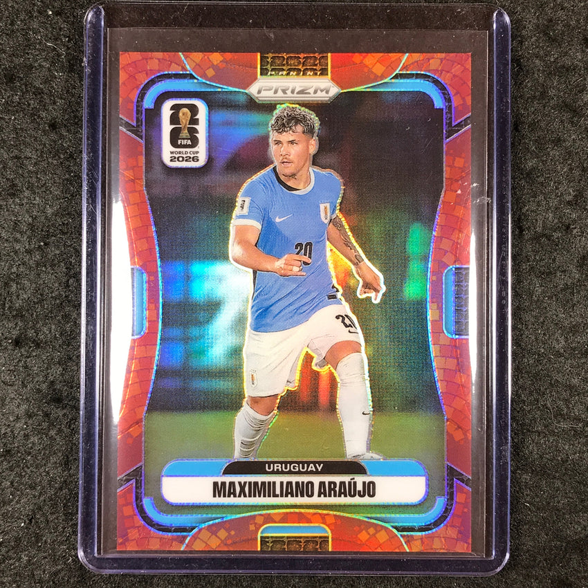 2026 Prizm FIFA World Cup MAXIMILIANO ARAUJO Maple Leaf 80/86 #118