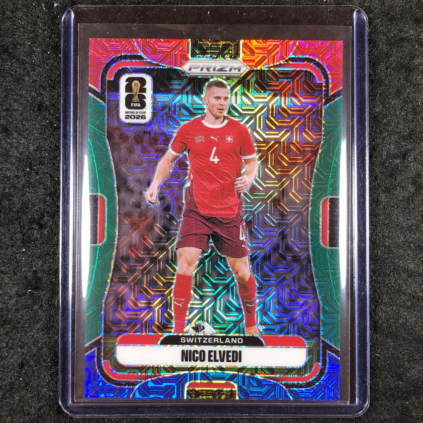 2026 Prizm FIFA World Cup NICO ELVEDI Base RGB Mojo #423